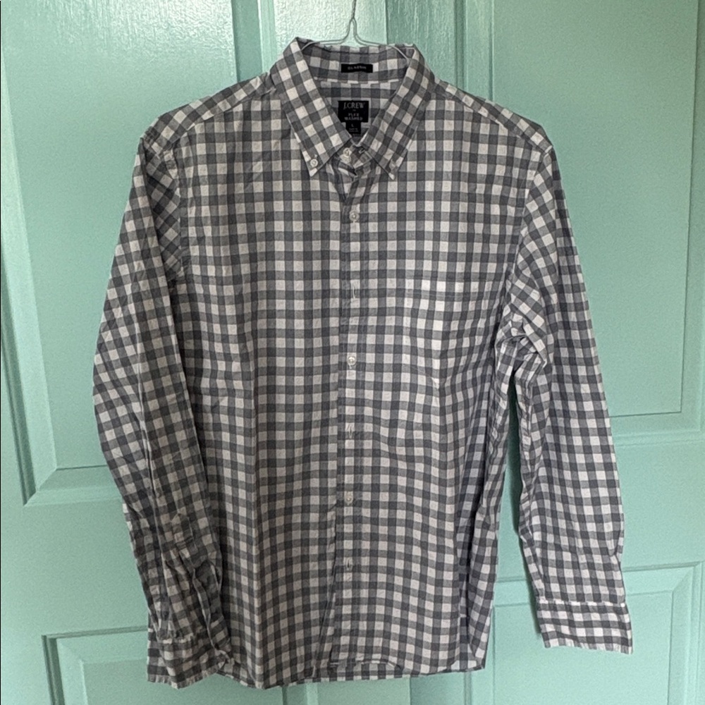 NWT J.Crew Factory Classic flex casual button-down shirt - Picture 3 of 7